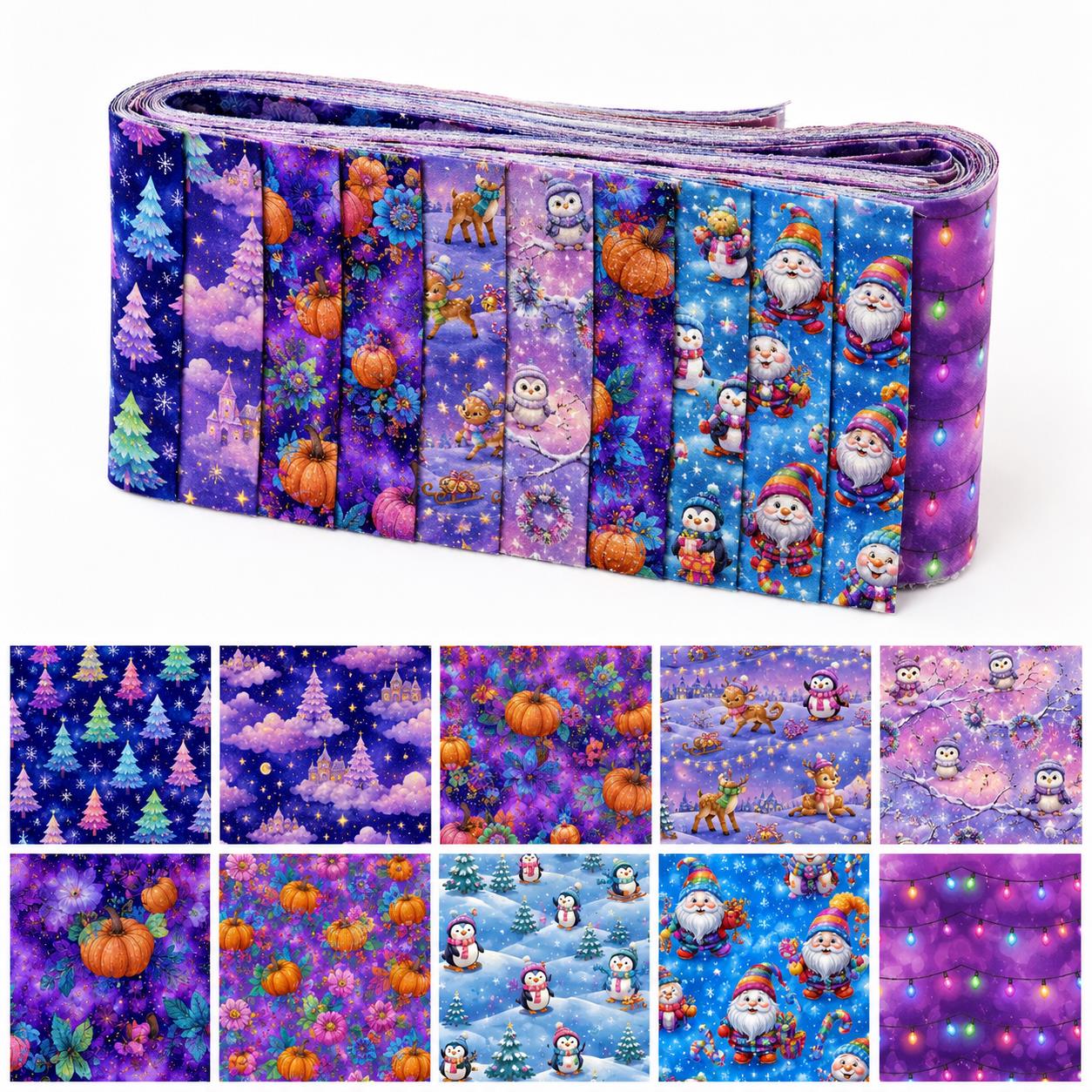 10pcs Penguin Christmas Jelly  - Christmas Table Runner ulasan dan harga
