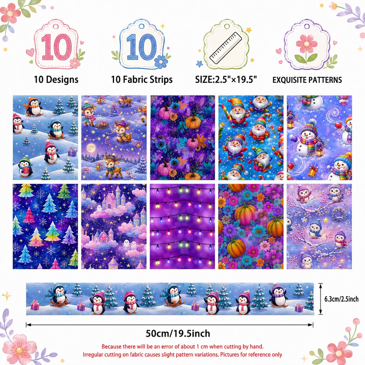 10pcs Penguin Christmas Jelly  - Christmas Table Runner ulasan dan harga