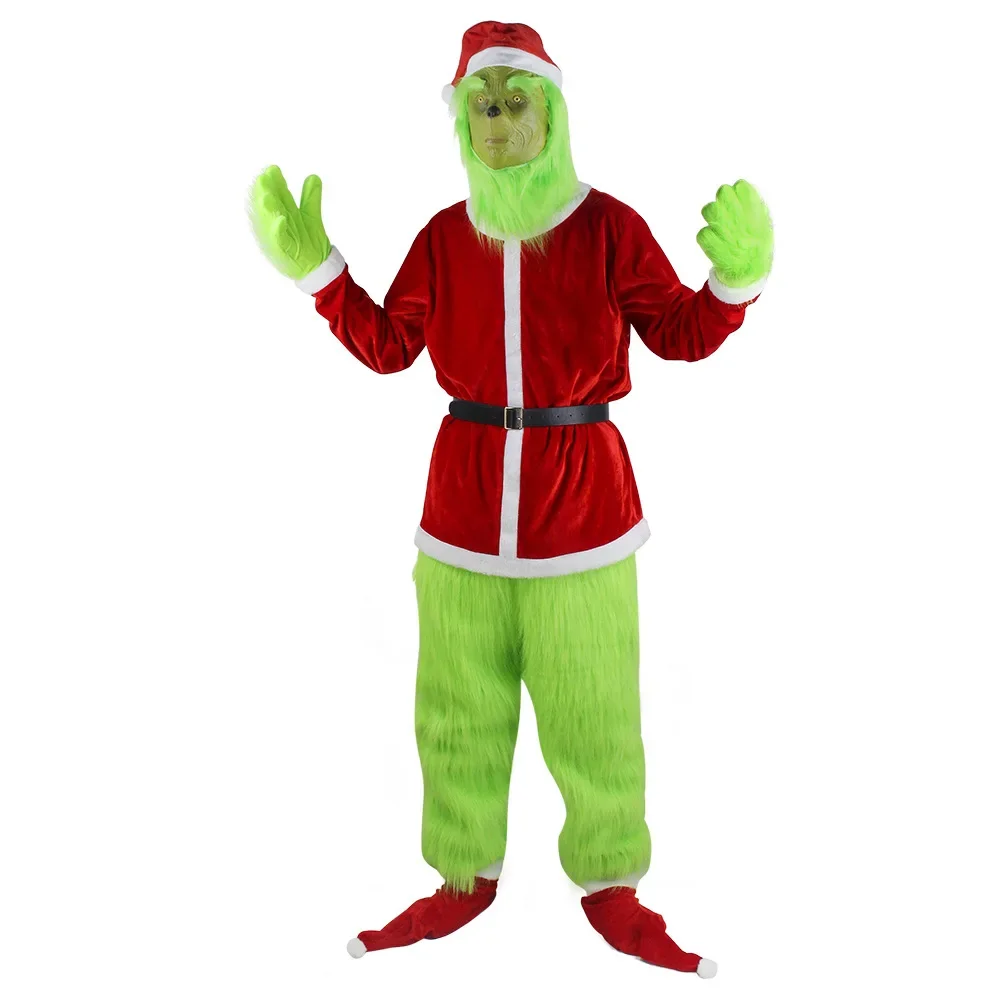 2026Cosplay Costumes Green Thi - Santa Hat Plush ulasan dan harga