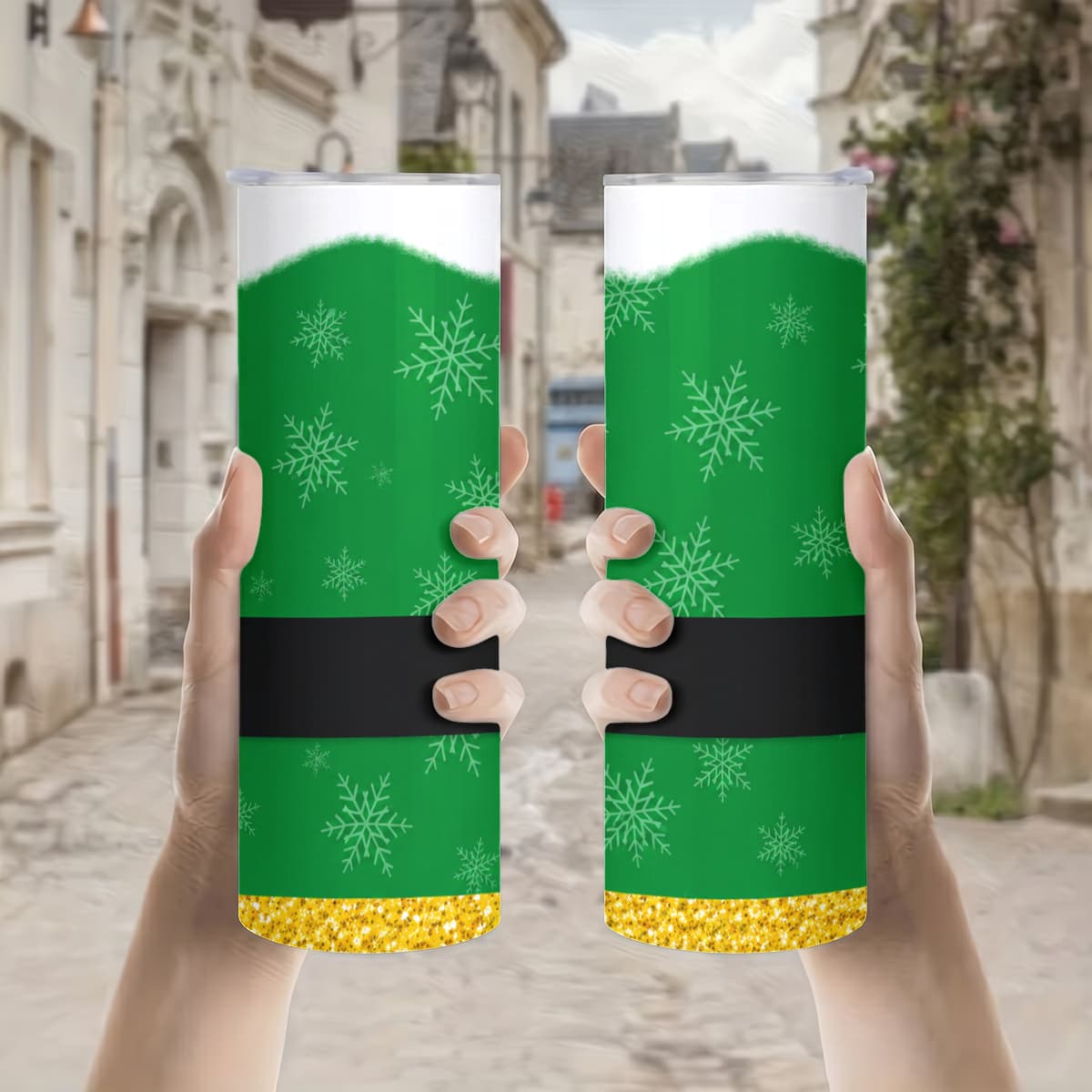 1pc 20oz Green Elf Costume Sno - Elf Costume Christmas ulasan dan harga