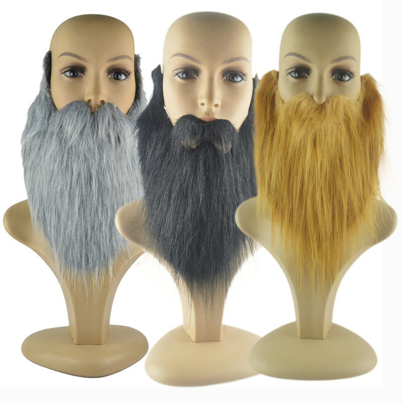 1pc DIY Fancy Dress Fake Beard - Elf Costume Christmas ulasan dan harga