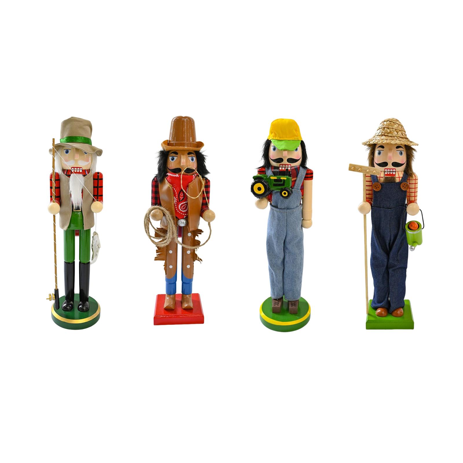 Wooden Nutcracker Christmas De - Nutcracker Figurine ulasan dan harga